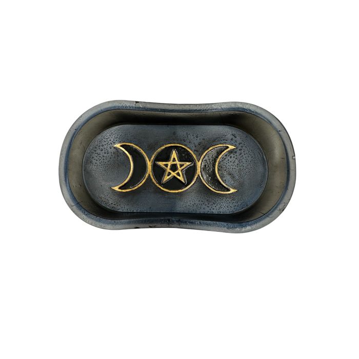 Pentagram Triple Moon Altar Dekoru